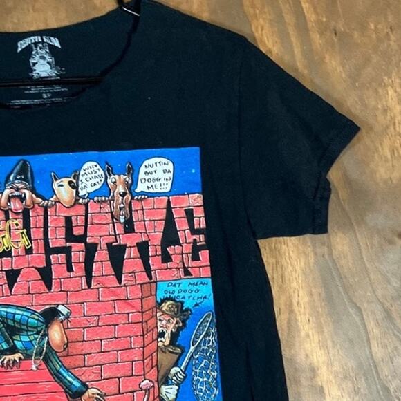 Vintage Death Row Records Womens Shirt Black Snoop Dogg Doggy Style Small - Picture 5 of 11